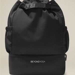 Beyond Yoga Sleek Black Backpack